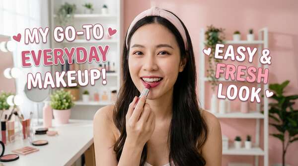 17c一起草美妆视频教程